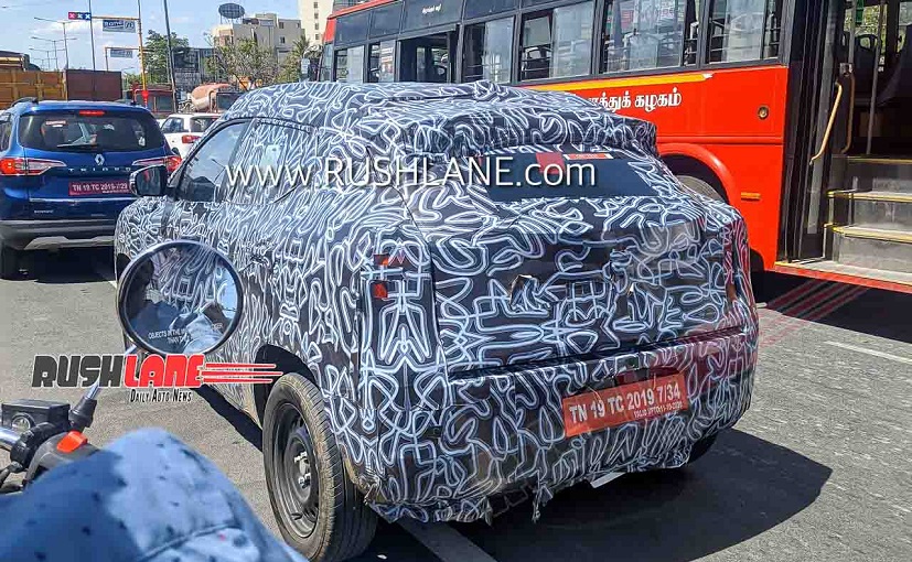Renault's Subcompact SUV Spotted Testing In India