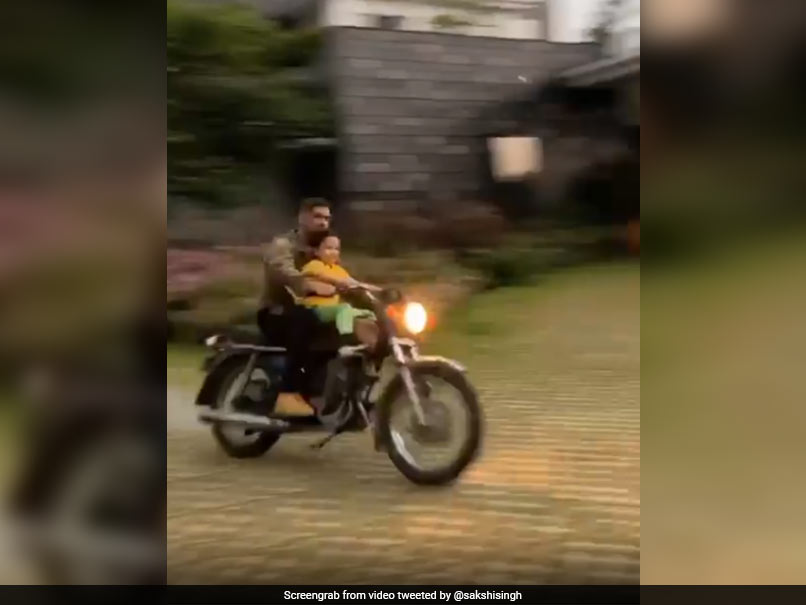 Watch: MS Dhoni Steals The Thunder As Sakshi Shares Video Of Cloudy Skies In Ranchi