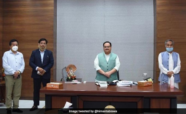 BJP Says Manipur Crisis Over After 4 MLAs Of Upset Ally Meet Amit Shah