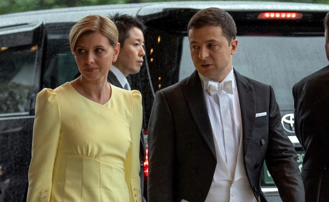 COVID-19: Ukraine President Volodymyr Zelenskiy's Wife Olena Tests Positive For Coronavirus