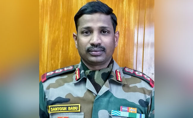Galwan Hero Colonel Santosh Babu Awarded With Maha Vir Chakra