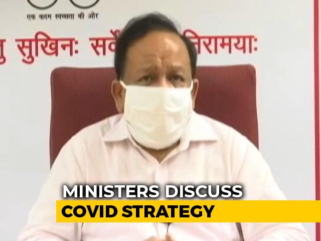 "85% Cases, 87% Deaths From 8 States": Harsh Vardhan At COVID-19 Meeting