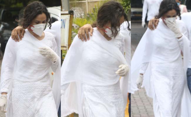 Ankita Lokhande Pictured At Sushant Singh Rajput's Mumbai Home