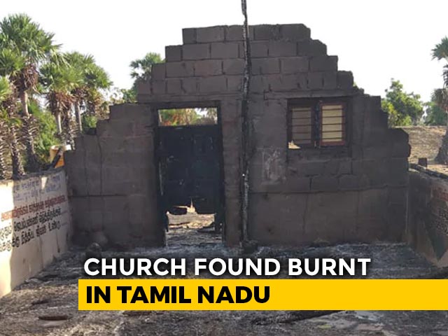 10-Year-Old Tamil Nadu Church Found Burnt, Cause Of Fire Not Clear