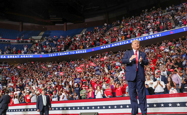 Under Fire, Trump Replaces Campaign Manager Months Ahead Of Polls