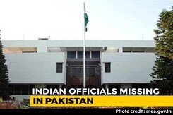 2 Indian High Commission Officials In Islamabad Missing: Reports 2 Indian High Commission Officials In Islamabad Missing: Reports