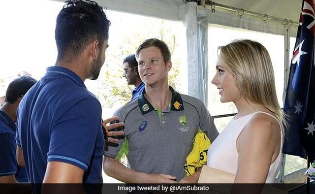Steve Smith turns 31 today Throwback pic of his girlfriend danielle willis watching Virat Kohli gone viral Steve Smith turns 31 today Throwback pic of his girlfriend danielle willis watching Virat Kohli gone viral