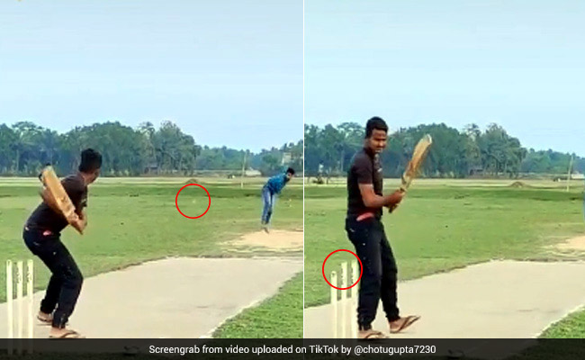 गेंदबाज ने मारी ऐसी यॉर्कर, टूट गए स्टम्प्स, देखता रह गया बल्लेबाज... देखें TikTok Viral Video