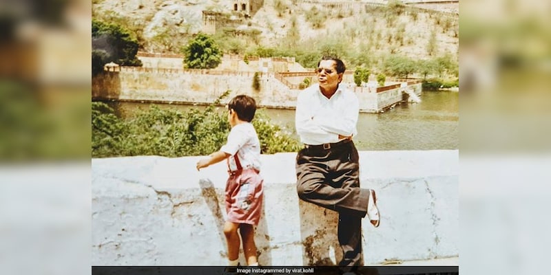 Father S Day Virat Kohli Pens Heart Warming Message Shares Old Picture Cricket News