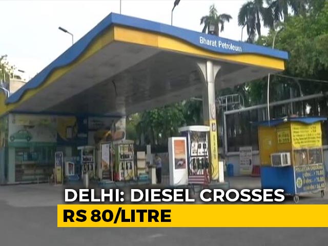 Diesel Price Crosses Rs 80 Per Litre In Delhi