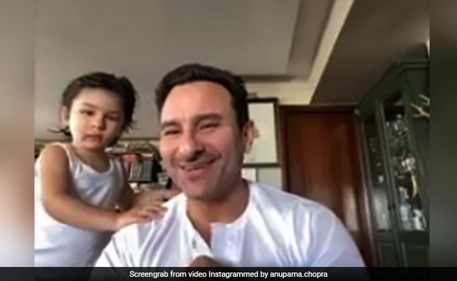Trending: Taimur Adorably Crashes Dad Saif Ali Khan's Interview (Again)