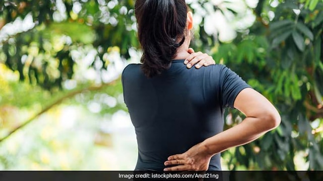 Sitting for too long can lead to back and neck pain