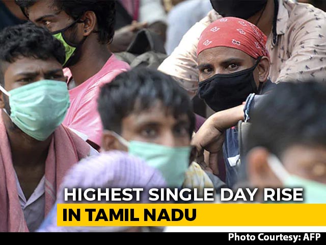 Tamil Nadu Reports Over 1,600 COVID-19 Cases In Highest Single-Day Jump