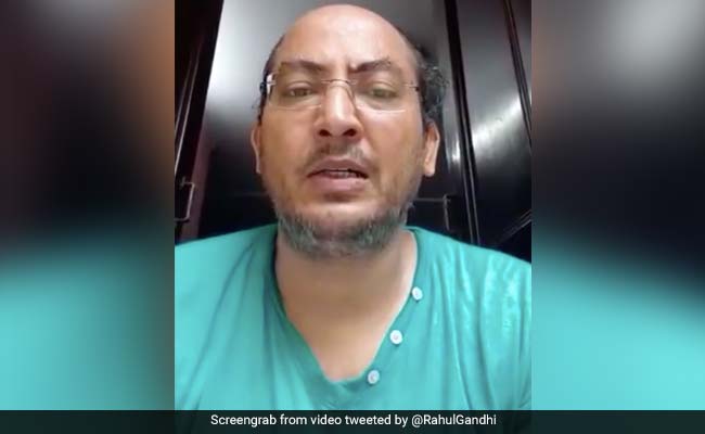 कोरोना से पत्रकार का पूरा परिवार संक्रमित, वीडियो शेयर कर मांगी मदद- राहुल गांधी बोले- आपको बचाने के लिए...