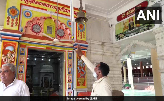 Madhya Pradesh Temple Installs Sensor Bell To Avoid Touch Amid COVID-19
