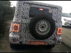 Mahindra Thar Diesel Automatic Spotted Testing