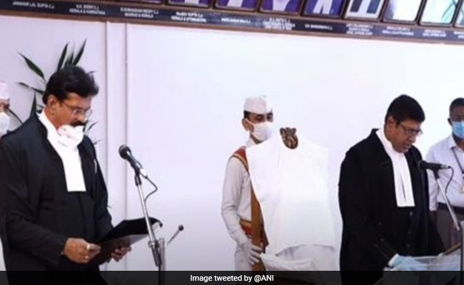 Justice Anant Manohar Badar Takes Oath As Kerala High Court Judge