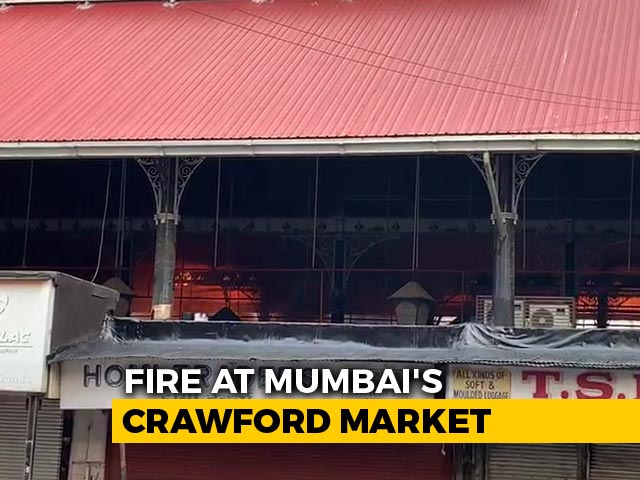 Fire Breaks Out At Mumbai's Iconic Crawford Market, Fire Engines Rushed