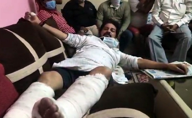 दिल्ली: कॉलोनी का पानी प्रयोग करने से रोका तो बिल्डर ने आरडब्ल्यूए प्रधान के दोनों पैर तोड़े