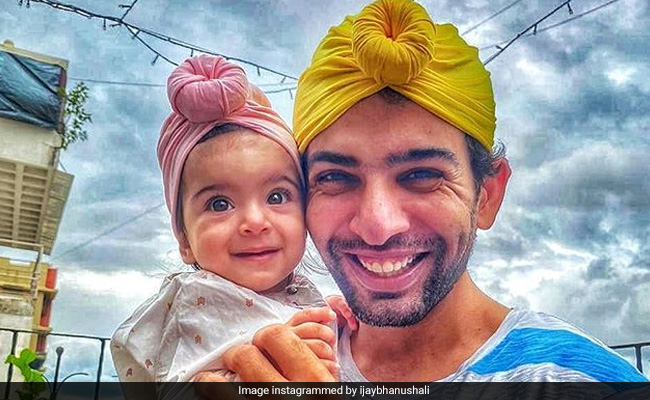 Television Actor Jay Bhanushali, Who Is Excited For His "First Father's Day," Posted This