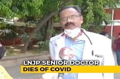 Senior Doctor, Working At Delhi's COVID-19 Hospital, Dies Senior Doctor, Working At Delhi's COVID-19 Hospital, Dies
