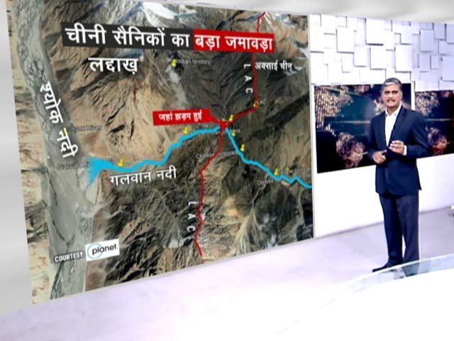 क्या गलवान नदी पर बांध बनाने की कोशिश कर रहा है चीन?