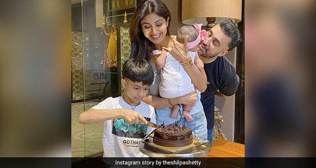Shilpa Shetty's Birthday Cake By Husband Raj Kundra Is Giving Us Major Baking Goals