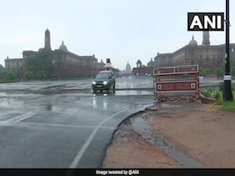 Light Rain, Thunderstorm In Delhi, Adjoining Areas Light Rain, Thunderstorm In Delhi, Adjoining Areas