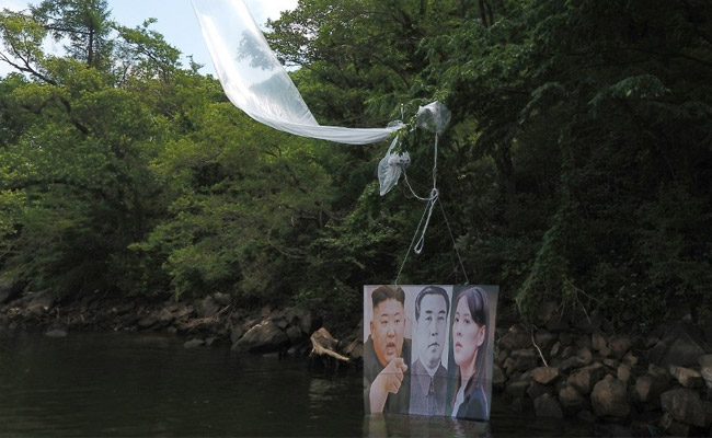 Defectors Launch Anti-North Korean Balloons Near Border