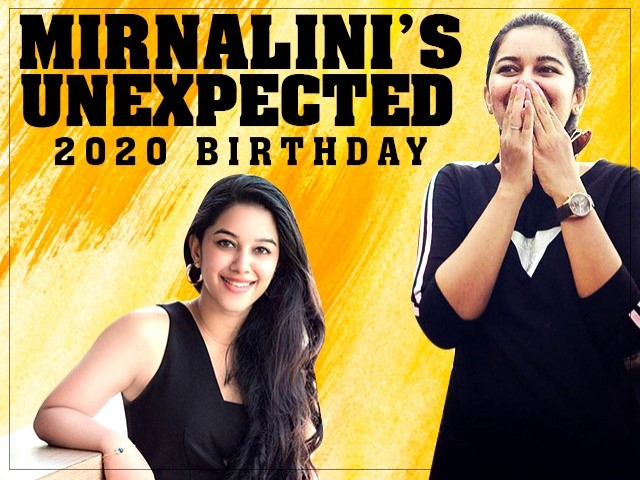 "கண்ல தண்ணி வர மாதிரி பண்ணாங்க !!" -மிர்னாலினி ரவியின் எதிர்பாராத பிறந்த நாள் அதிர்ச்சி!!