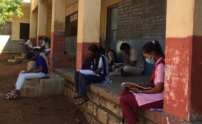 Worried Parents, Masks, Social Distancing: Karnataka Holds Class 10 Exams