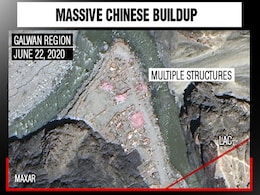 Chinese Structures, Soldiers Spotted In Galwan Valley In New Satellite Images Chinese Structures, Soldiers Spotted In Galwan Valley In New Satellite Images