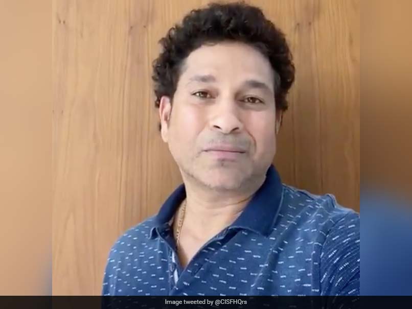 Watch: Sachin Tendulkar, Suresh Raina And Shikhar Dhawan Thank CISF For Their Service