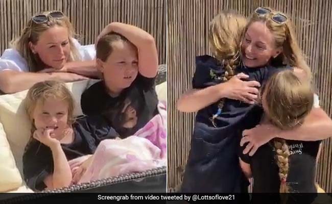 Medic Mum Surprises Daughters After 9 Weeks Apart. Moving Reunion Is Viral