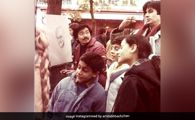 Amitabh Bachchan Decodes Son Abhishek's Expression In This 1985 Pic From Paris, Cracks Shweta Up