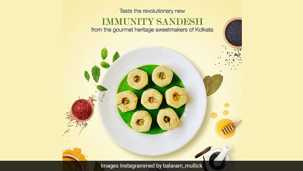 'Immunity Sandesh' - This Viral Bengali Sweet Is Made With 15 Immunity-Boosting Herbs And Spices