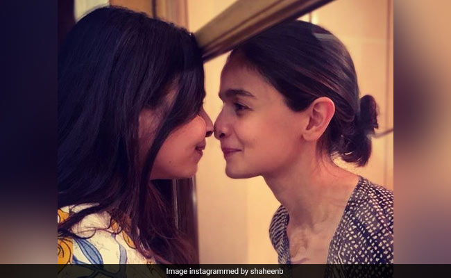 Separated By A Glass Window, Alia Bhatt And Sister Shaheen Greet Each Other Like This