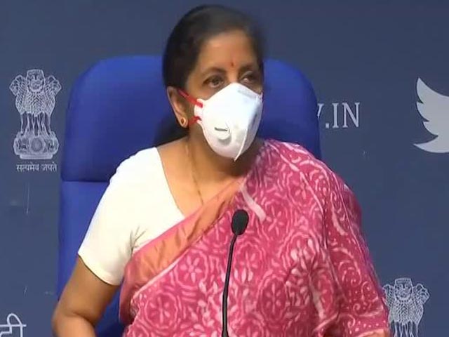 Nirmala Sitharaman Addresses Media On Garib Kalyan Rojgar Abhiyaan