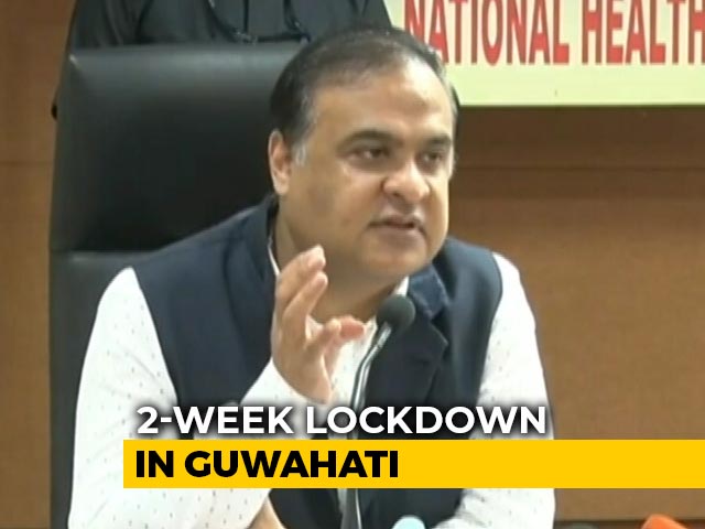 2-Week Lockdown In Guwahati From Monday, Minister Says "Shop By Sunday"
