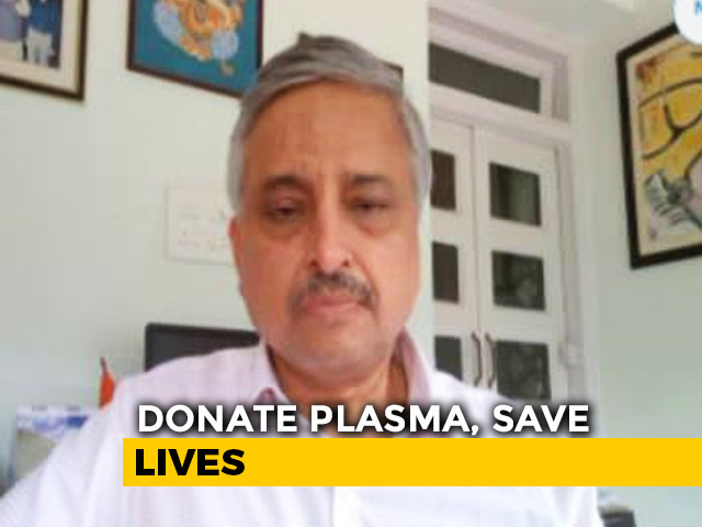 Number Of Plasma Donors Has Reduced, AIIMS Delhi Director Tells NDTV