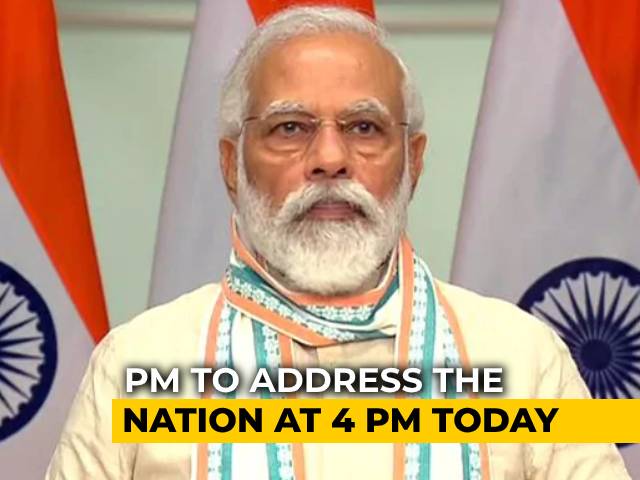 PM Modi To Address The Nation At 4 PM Today