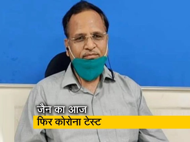 दिल्ली के स्वास्थ्य मंत्री का दोबारा होगा कोविड-19 टेस्ट