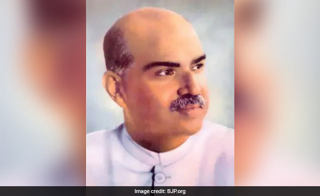 PM Modi, BJP Leaders Pay Homage To Shyama Prasad Mukherjee