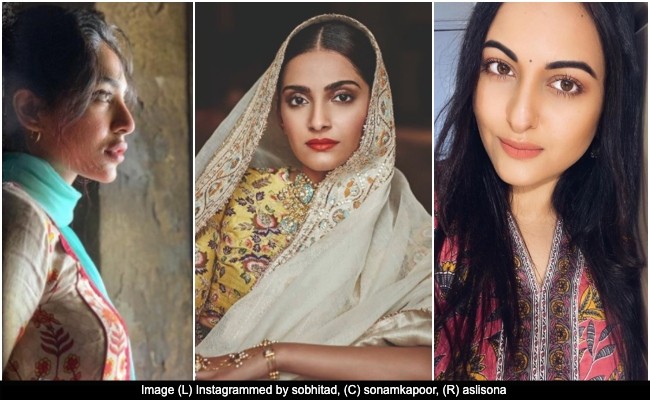 Sonam Kapoor, Sonakshi Sinha, Sobhita Dhulipala Give Us Ethnic Inspiration
