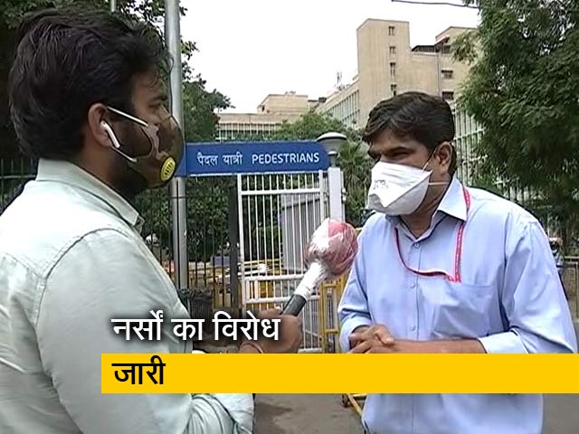 पीपीई किट पहन कर काम करने के घंटे कम किए जाएं : एम्स नर्सिंग यूनियन