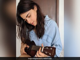 <i>Angrezi Medium</i> Actress Radhika Madan Is Learning Ukulele. See Her Post <i>Angrezi Medium</i> Actress Radhika Madan Is Learning Ukulele. See Her Post