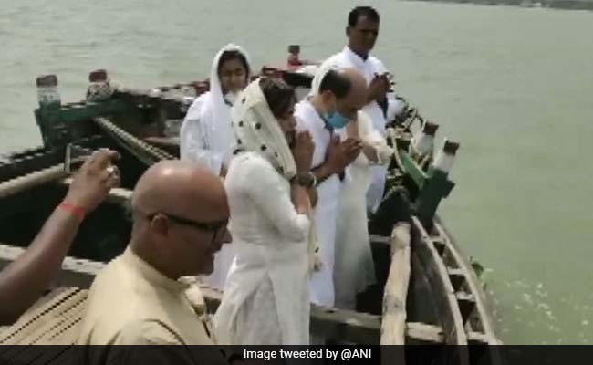 Actor Sushant Singh Rajput's Ashes Immersed In Ganga At Hometown Patna
