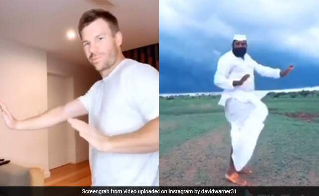 Finallay David Warner able to match the Hrithik Roshan famous dancing step on his song Finallay David Warner able to match the Hrithik Roshan famous dancing step on his song