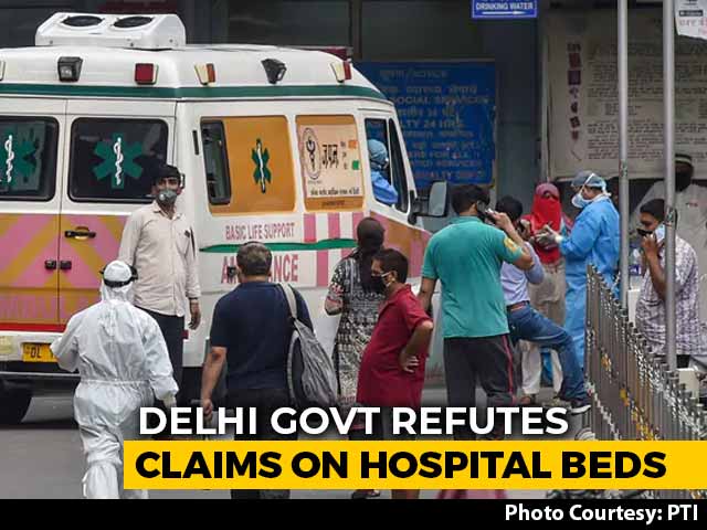 "Close To 5,000 Beds Vacant": Delhi Government Dismisses COVID-19 Alarm