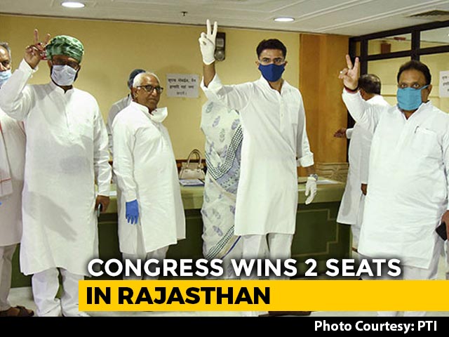 Rajya Sabha Polls: BJP-Congress 2-1 In Madhya Pradesh, 1-2 In Rajasthan
